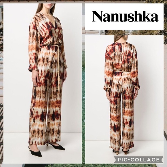 Nanushka Multicolor Tie-Dye Jumpsuit NWT - Picture 7 of 15